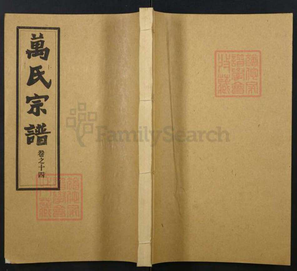 湖北省武汉市汉阳区万氏族谱-万氏宗谱.pdf电子版缩略图