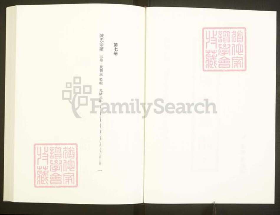 浙江省绍兴嵊州市陈氏长宗堂族谱-中国珍稀家谱丛刊彩绘宗谱.第7册.陈氏宗谱.pdf电子版预览图2