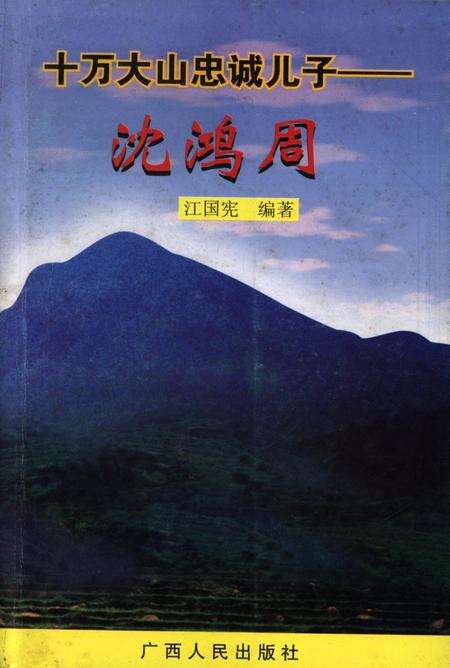 十万大山忠诚儿子–沈鸿周.pdf电子版_广西壮族自治区志缩略图
