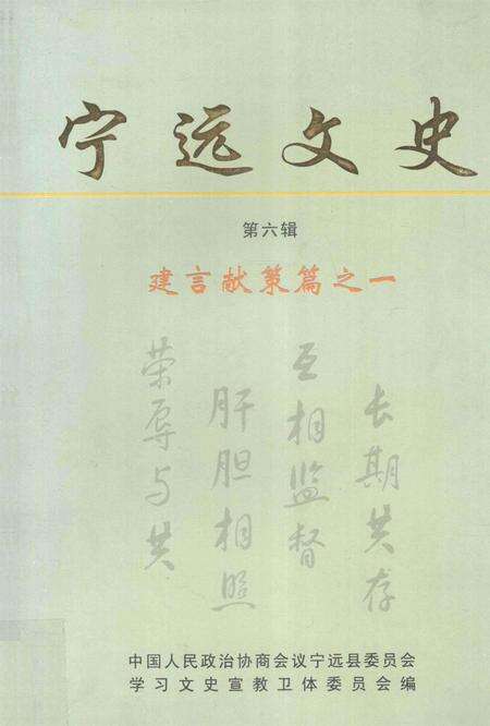 宁远文史 第六辑.pdf电子版_湖南省志缩略图