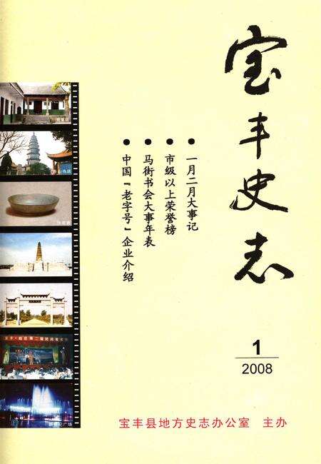 宝丰史志（2008年1月）.pdf电子版_河南省志缩略图