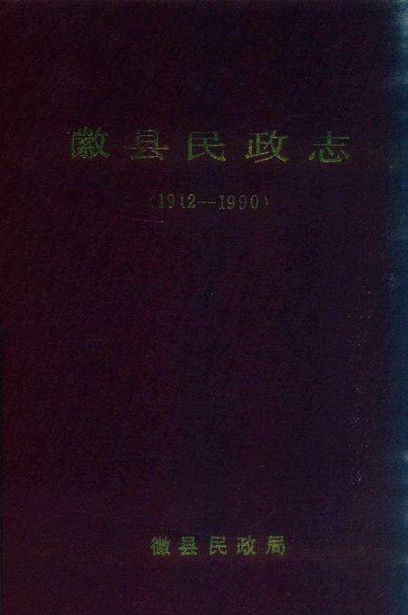 徽县民政志.pdf电子版_甘肃省志缩略图