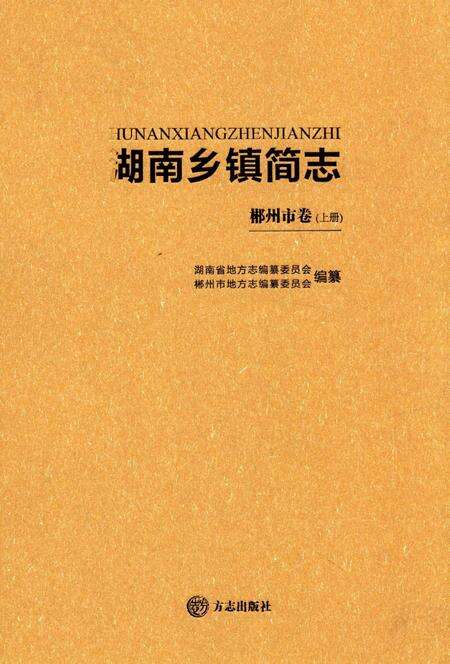 湖南乡镇简志郴州市卷 上.pdf电子版_湖南省志缩略图