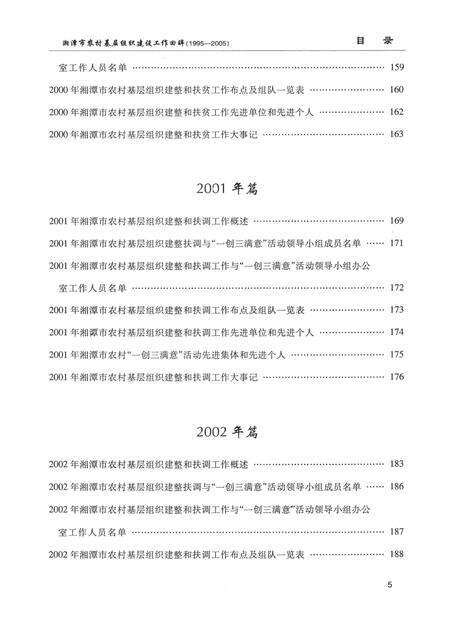 湘潭市农村基层组织建设工作回眸（1995～2005）.pdf电子版_湖南省志缩略图