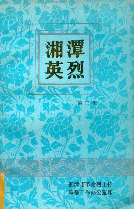 湘潭英烈 第三辑.pdf电子版_湖南省志缩略图
