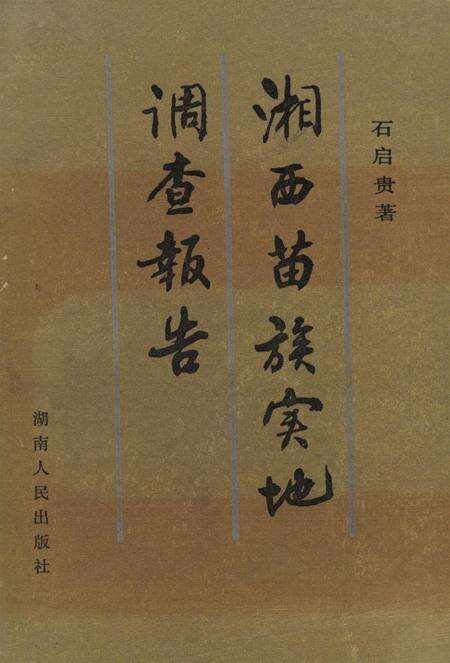 湘西苗族实地调查报告.pdf电子版_湖南省志缩略图
