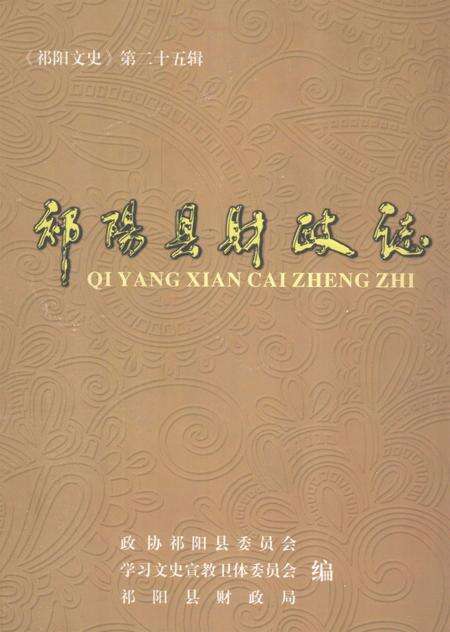 祁阳县财政志.pdf电子版_湖南省志缩略图