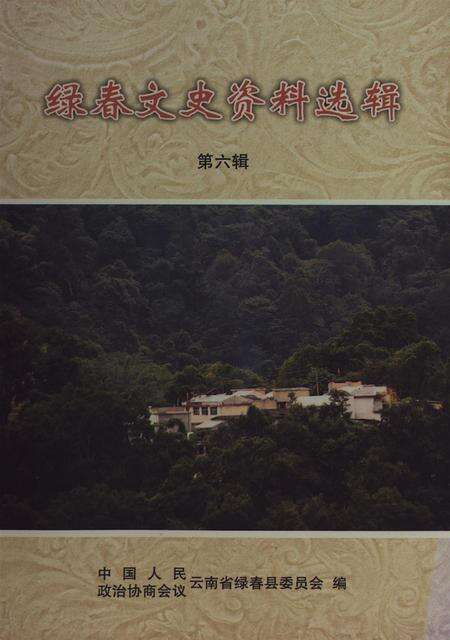 绿春文史资料选辑（第六辑）.pdf电子版_云南省志缩略图