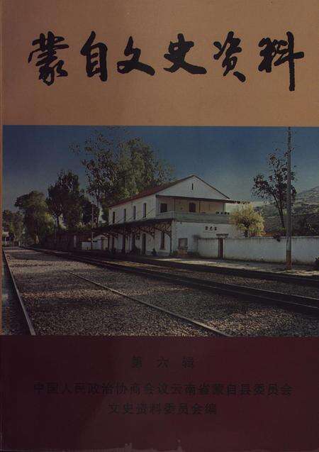 蒙自文史资料(第六辑).pdf电子版_云南省志缩略图