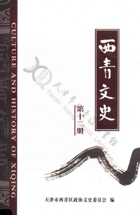 西青文史第十二册.pdf电子版_天津市志缩略图