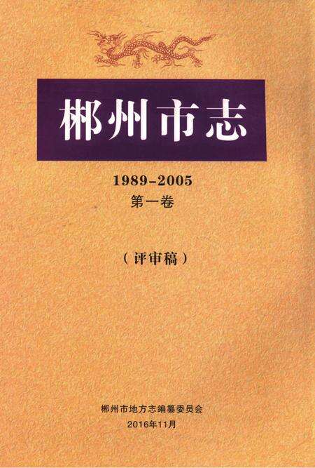 郴州市志1989-2005第一卷（评审稿）.pdf电子版_湖南省志缩略图