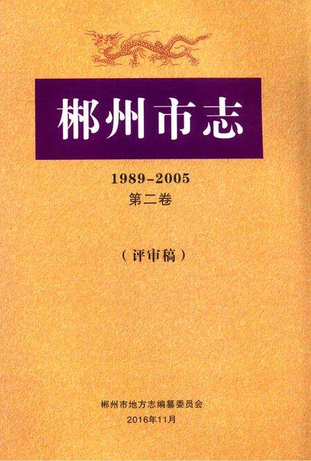 郴州市志1989-2005第二卷（评审稿）.pdf电子版_湖南省志缩略图