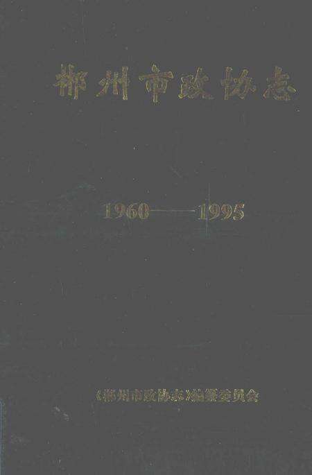 郴州市政协志1960-1995.pdf电子版_湖南省志缩略图