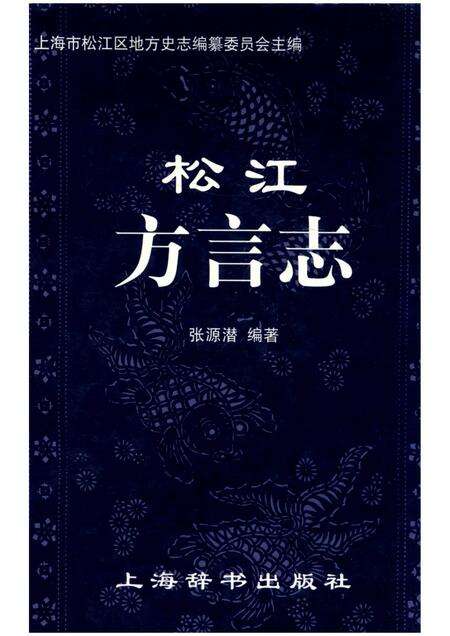 2003-松江方言志.pdf电子版_上海市志缩略图
