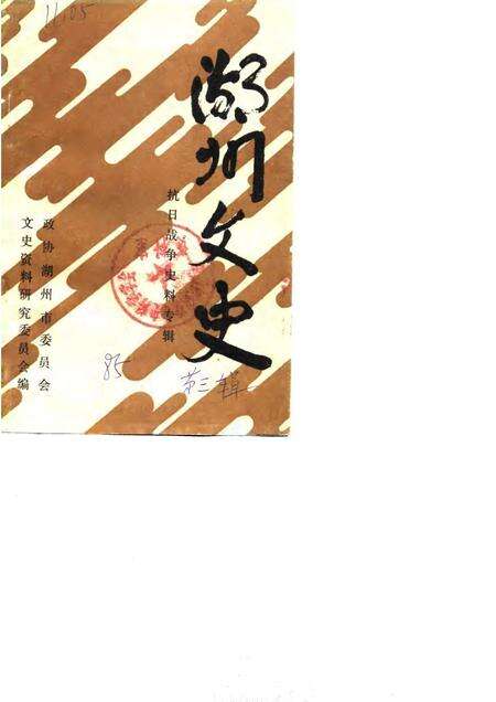 1985-湖州文史  第3辑  抗日战争史料专辑.pdf电子版_浙江省志缩略图