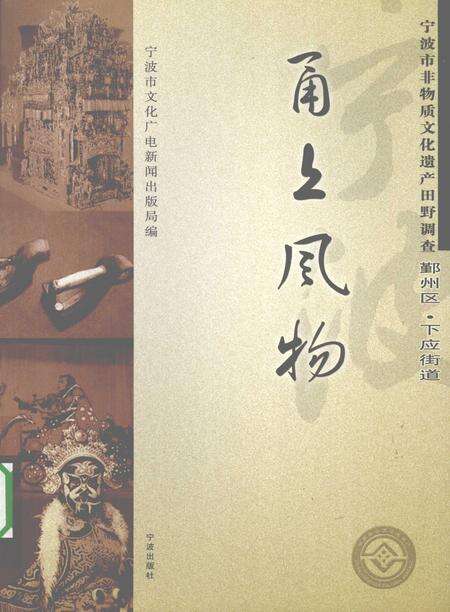 2009-甬上风物  宁波市非物质文化遗产田野调查  鄞州区·下应街道.pdf电子版_浙江省志缩略图