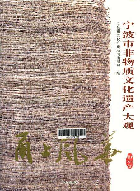 2011-甬上风华  宁波市非物质文化遗产大观鄞州卷.pdf电子版_浙江省志