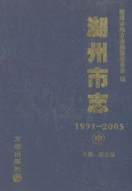2012-湖州市志  1991-2005  中.pdf电子版_浙江省志