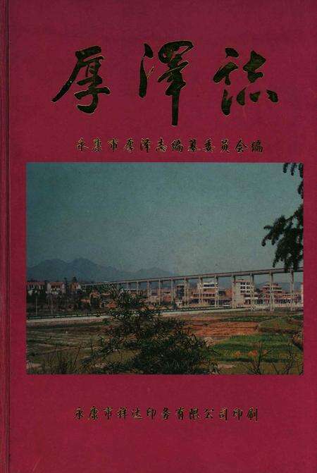 厚泽志-永康市祥达印务有限公司 印刷-2000.2.pdf电子版_浙江省志缩略图