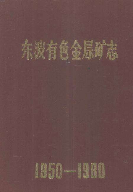 东波有色金层矿志1950—1980.pdf电子版_湖南省志缩略图