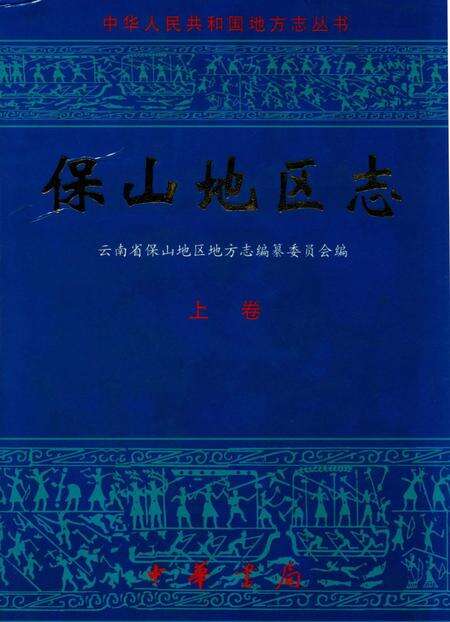 中华人民共和国地方志丛书 保山地区志 上卷.pdf电子版_河南省志缩略图