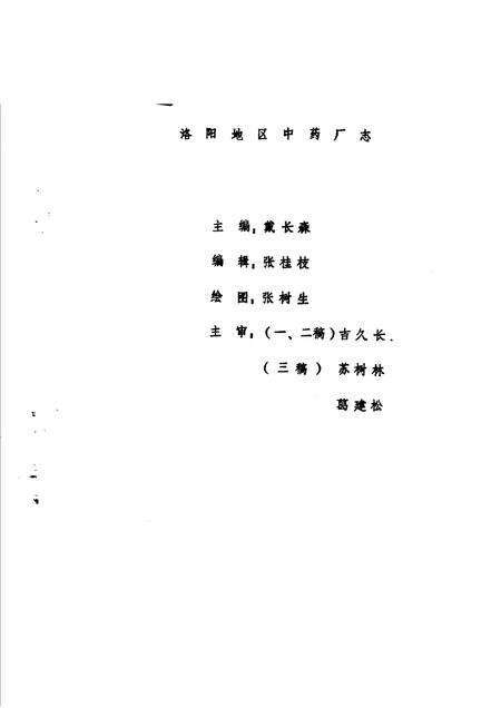 洛阳地区中药厂志.pdf电子版_河南省志预览图1