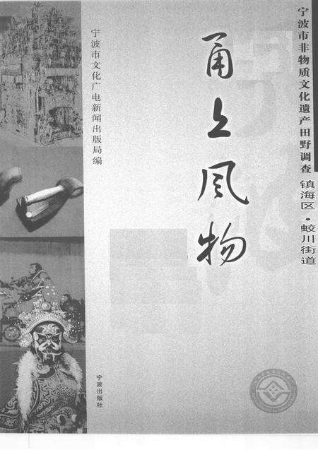 2008-甬上风物  宁波市非物质文化遗产田野调查  镇海区·蛟川街道.pdf电子版_浙江省志预览图1