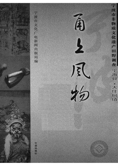 2008-甬上风物：宁波市非物质文化遗产田野调查  宁海县·大佳何镇.pdf电子版_浙江省志预览图1