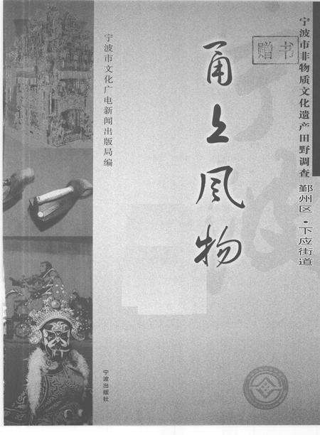 2009-甬上风物  宁波市非物质文化遗产田野调查  鄞州区·下应街道.pdf电子版_浙江省志预览图1