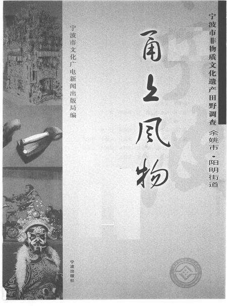 2010-甬上风物  宁波市非物质文化遗产田野调查  余姚市·阳明街道.pdf电子版_浙江省志预览图1
