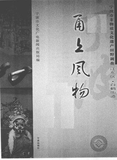 2010-甬上风物  宁波市非物质文化遗产田野调查  江东区·白鹤街道.pdf电子版_浙江省志预览图1