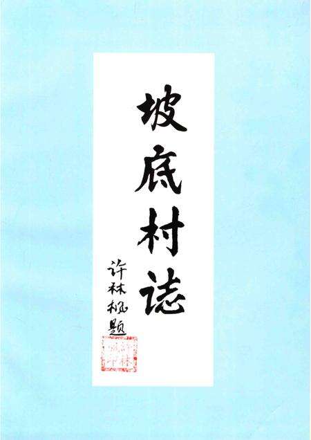 坡底村志.pdf电子版_河南省志预览图2