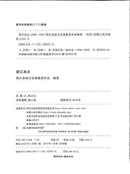 望江县志(1988-2005).pdf电子版_安徽省志预览图2