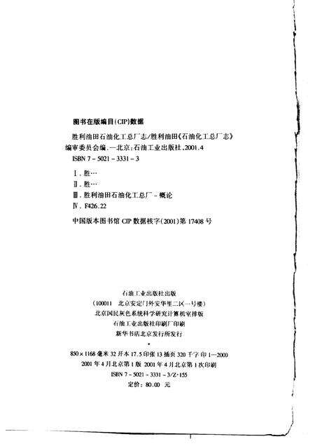 胜利油田·石油化工总厂志  1987-1999.pdf电子版_山东省志预览图2