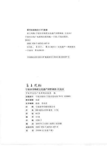 2010-甬上风物  宁波市非物质文化遗产田野调查  江东区·东柳街道.pdf电子版_浙江省志预览图2
