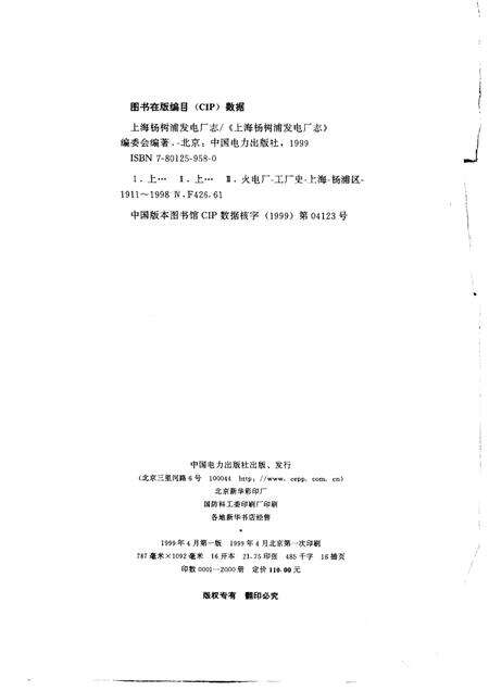 上海杨树浦发电厂志  1911-1990.pdf电子版_上海市志预览图2