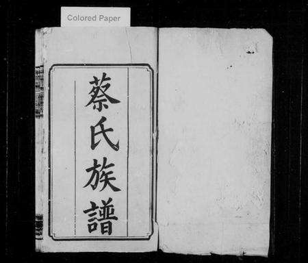 湖南蔡氏族谱-湘潭蔡氏三修族谱 [8卷].pdf电子版预览图1