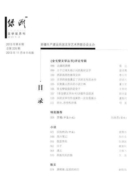 新疆绿洲2013年第06期.pdf电子版_新疆维吾尔族自治区志预览图3
