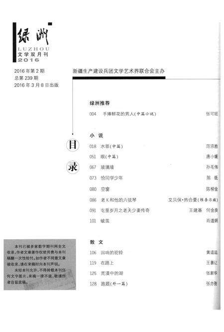 新疆绿洲2016年第02期.pdf电子版_新疆维吾尔族自治区志预览图3