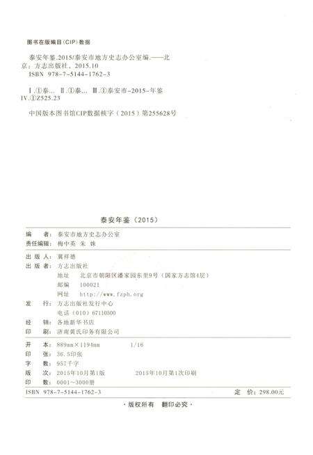 泰安年鉴2015.pdf电子版_山东省志预览图3