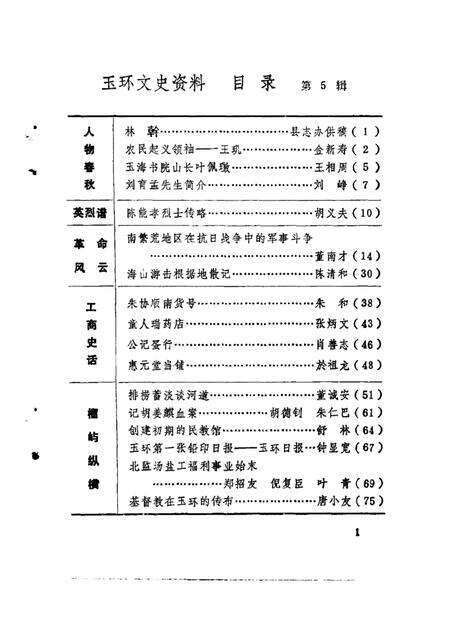 1989-玉环文史资料  第5辑.pdf电子版_浙江省志预览图3
