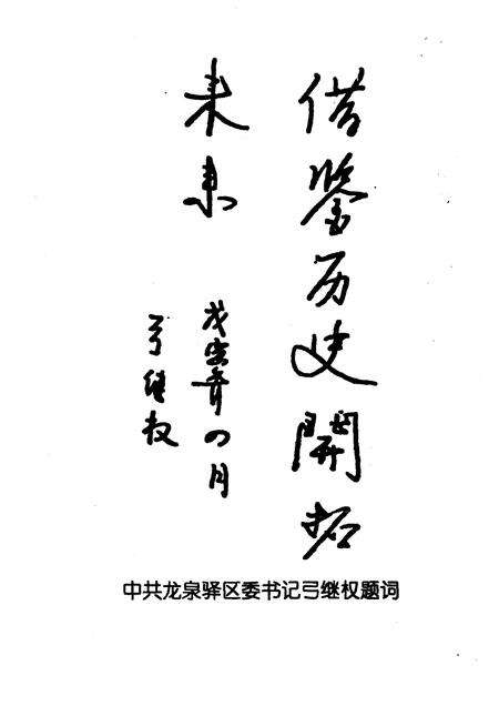 1999-龙泉文史资料  第4辑.pdf电子版_浙江省志预览图3