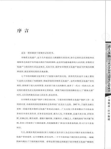 2009-甬上风物  宁波市非物质文化遗产田野调查  奉化市·江口街道.pdf电子版_浙江省志预览图3
