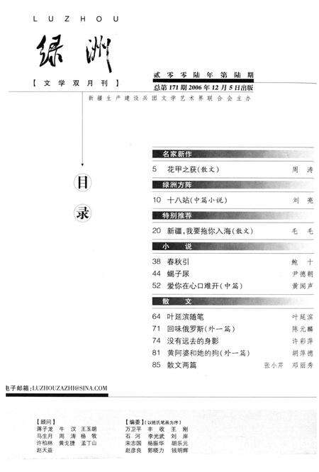 新疆绿洲2006年第06期.pdf电子版_新疆维吾尔族自治区志预览图3