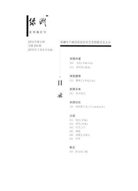 新疆绿洲2010年第04期.pdf电子版_新疆维吾尔族自治区志预览图3