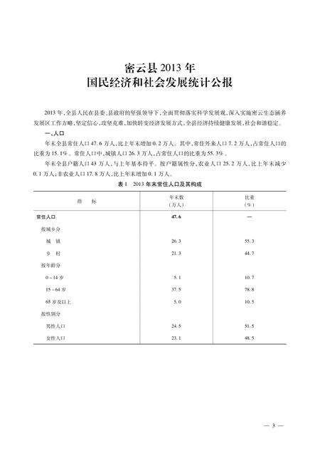 北京市密云区统计年鉴-2014.pdf电子版_北京市志预览图4