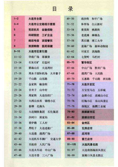 2005-大连市实用生活地图册.pdf电子版_辽宁省志预览图4