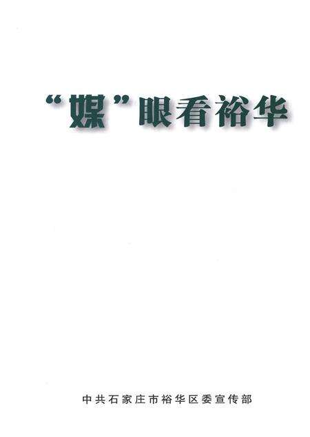 中共石家庄裕华区委宣传部.pdf电子版_河北省志预览图4