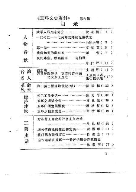 1991-玉环文史资料  第6辑.pdf电子版_浙江省志预览图4