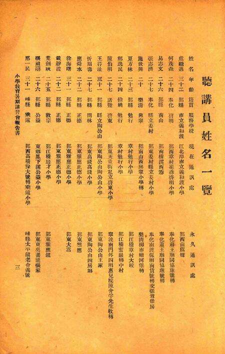 宁波市鄞县小学教育暑期讲习会报告书 [宁波市鄞县小学教育暑期讲习会 编]1930.pdf电子版_浙江省志预览图5